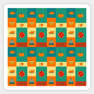 Dinner pattern Sticker